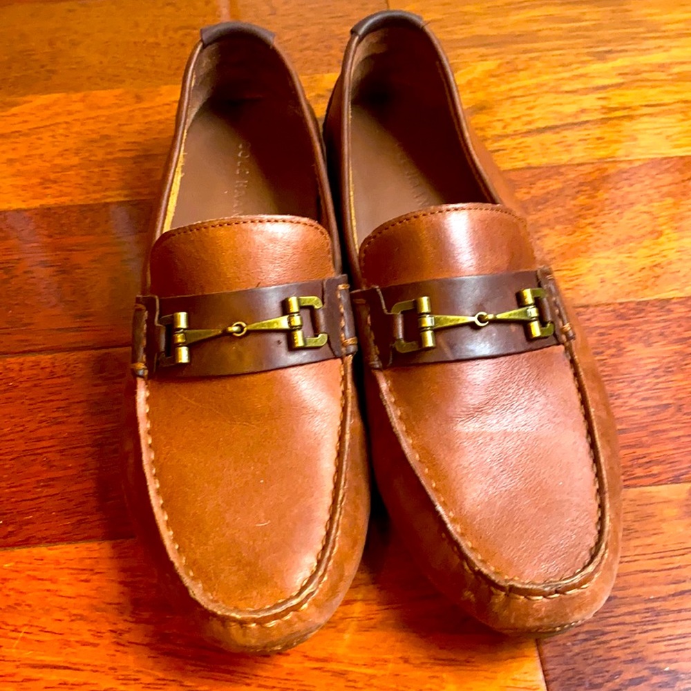 Brown Cole Haan boat shoes